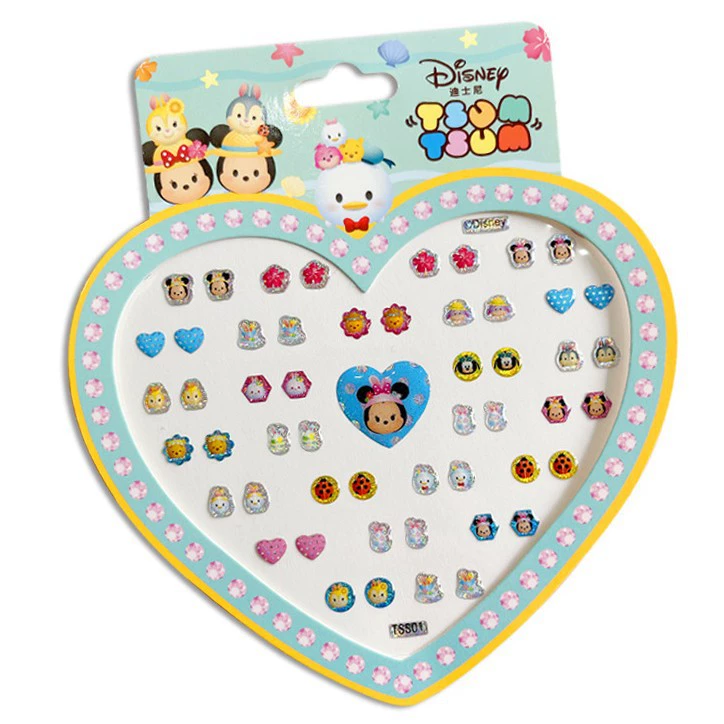 Genuine children's shiny ears stickers for princess, cartoon sticker, 3D