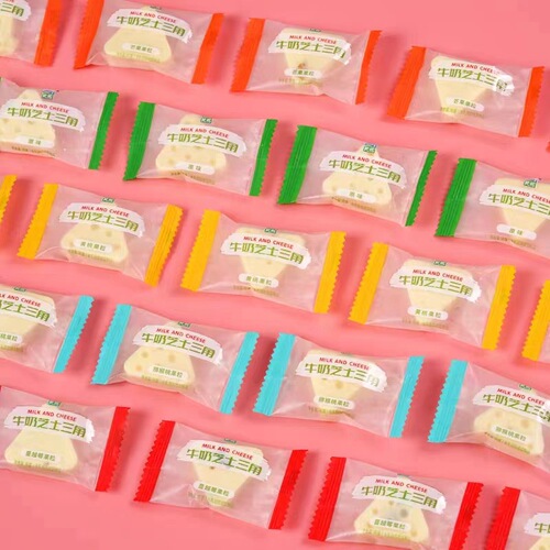 Triangular cheese Biran milk cheese triangle combination pack 5 flavors 500g Inner Mongolia cheese snack cheese