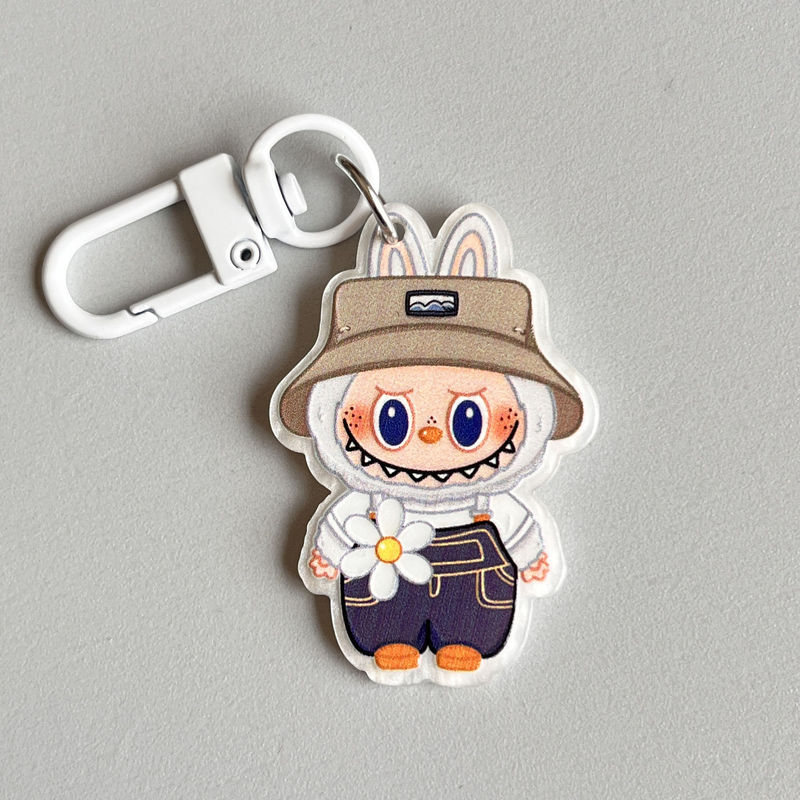 アクリルラブ布ペンダントインガールハートハイエンドかわいいカップルペンダント多用途|undefined