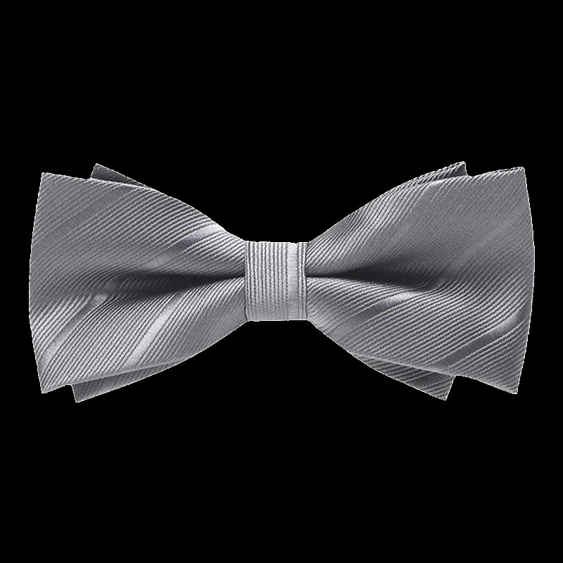 ↤↤↤우아한 인기 상품, 그레이 보타이