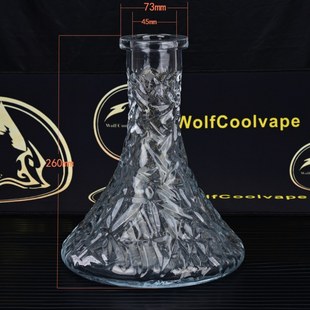 �羳��Ʒ������ˮ������ƿ ͨ�ÿ����wolfcoolvape hookahˮ��Ͳ