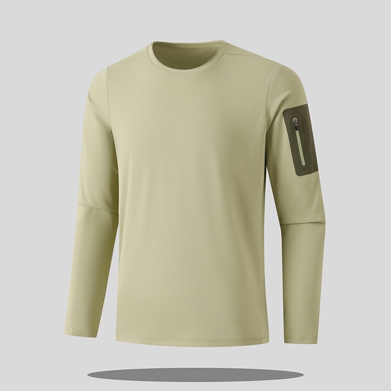 New autumn/winter men's hoodie, trendy casual long-sleeved soft and comfortable base layer, stylish and versatile crew neck.