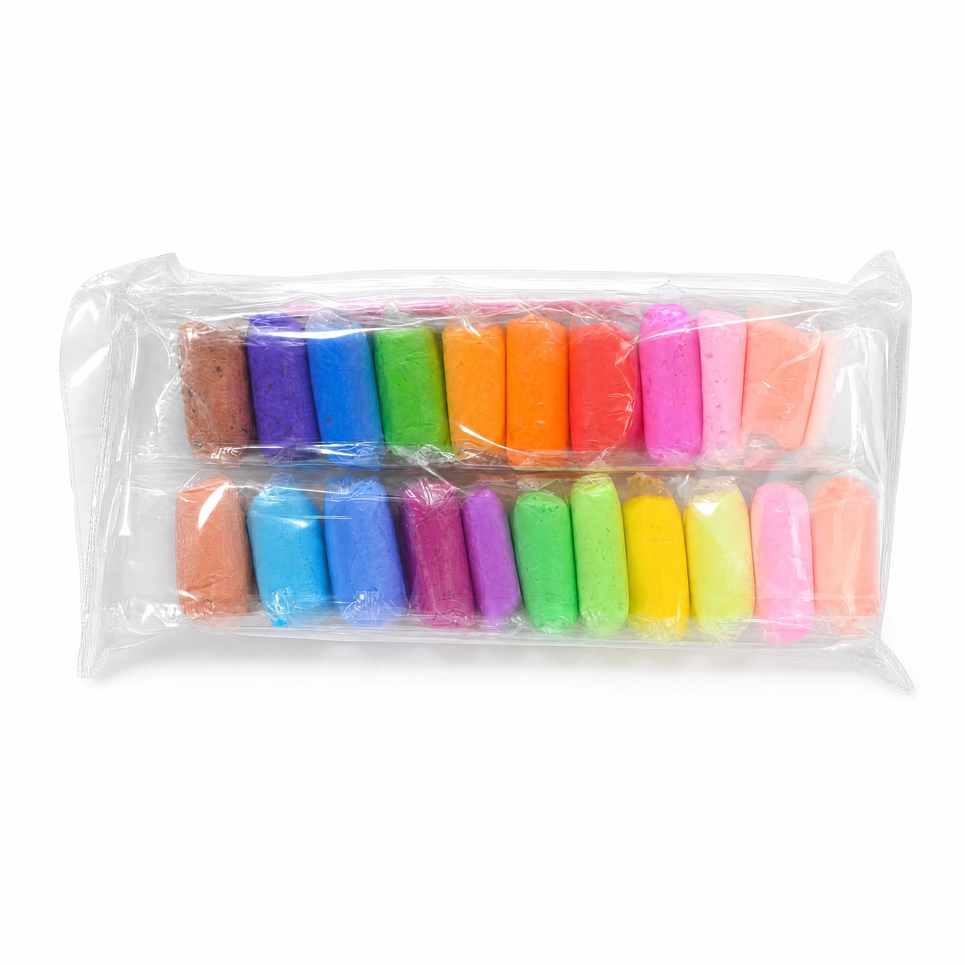 Bolsas de dulces de arcilla ultraligera de barro de barro de color 36 colores sin arena espacial cristal de arena de arcilla para niños juguetes de barro