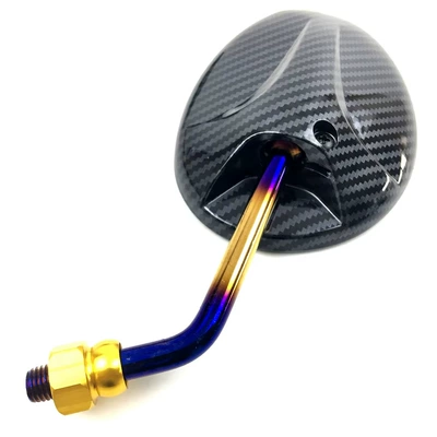 Motorcycle rearview mirror – Black Rearview Mirror for