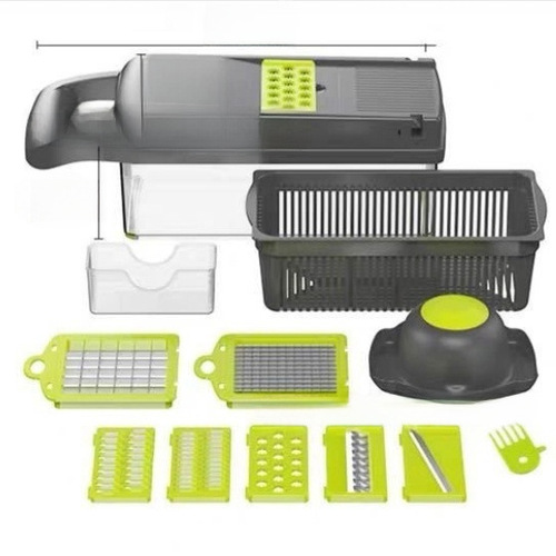 Cross-border direct supply kitchen multi-functional vegetable cutter household dicing machine cucumber grater potato slicer shredder 