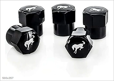 Car Electric Vehicle Tire valve - mustang-5-capsules