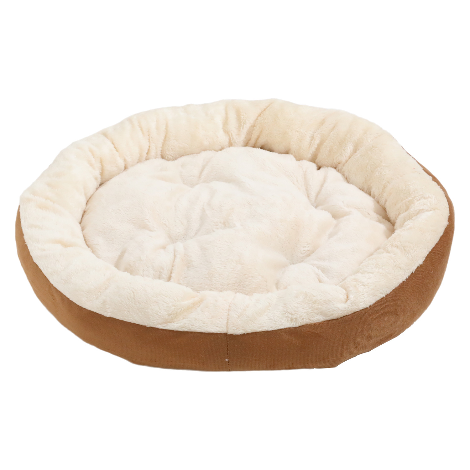 Arctic Velvet Cama cálida para perros Cama para gatos Four Seasons Universal Oval Tridimensional Peluche para mascotas Peluche para gatos engrosado Estera para perros