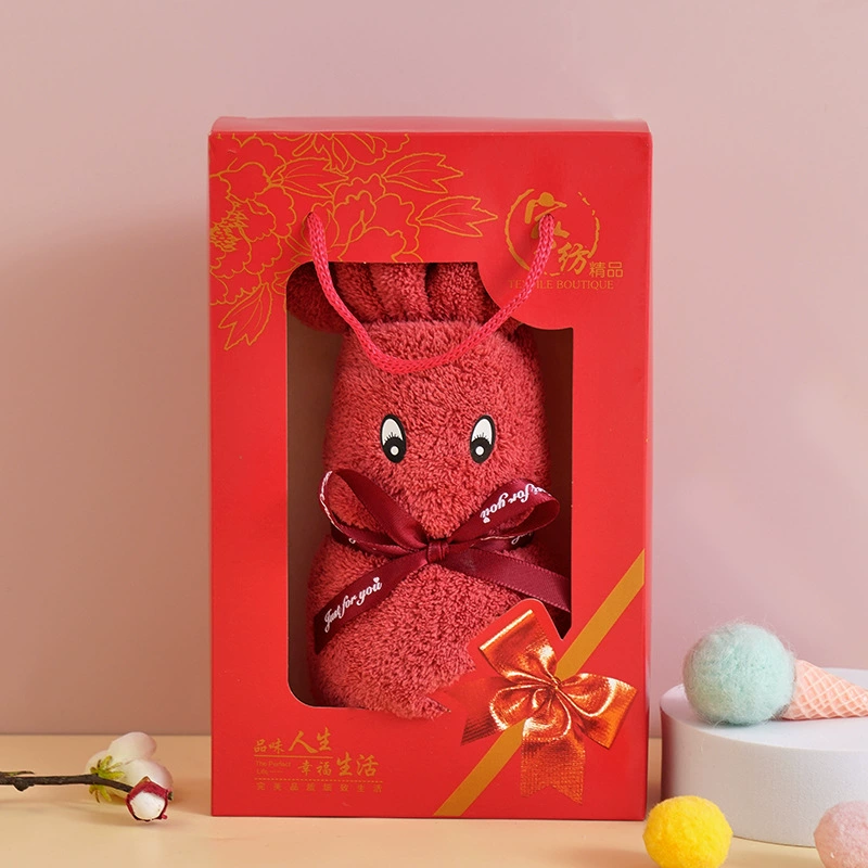 Коралловый банный полотенец, зайчик, кукла, подарок на день рождения, оптом