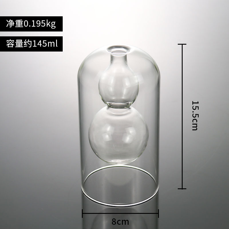 Nordic ins estilo aromaterapia botella de vidrio botella vacía transparente sin fuego accesorios decoración del hogar ratán flor seca fragancia