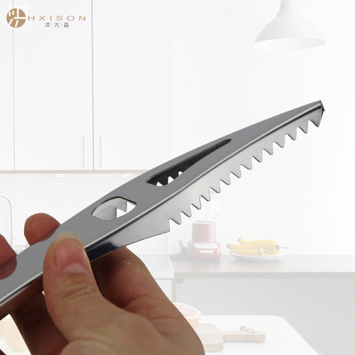 Cross-border Amazon Fish Scale Planer Creative Beer Bottle Opener Multifunctional Stainless Steel Bottle Opener Kitchen Tool