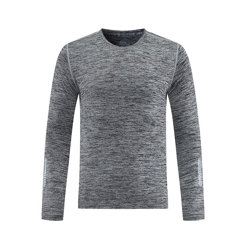 2022 otoño Camiseta de manga larga suéter de los hombres deportes de los hombres de fitness correr ropa de entrenamiento suelta camiseta casual