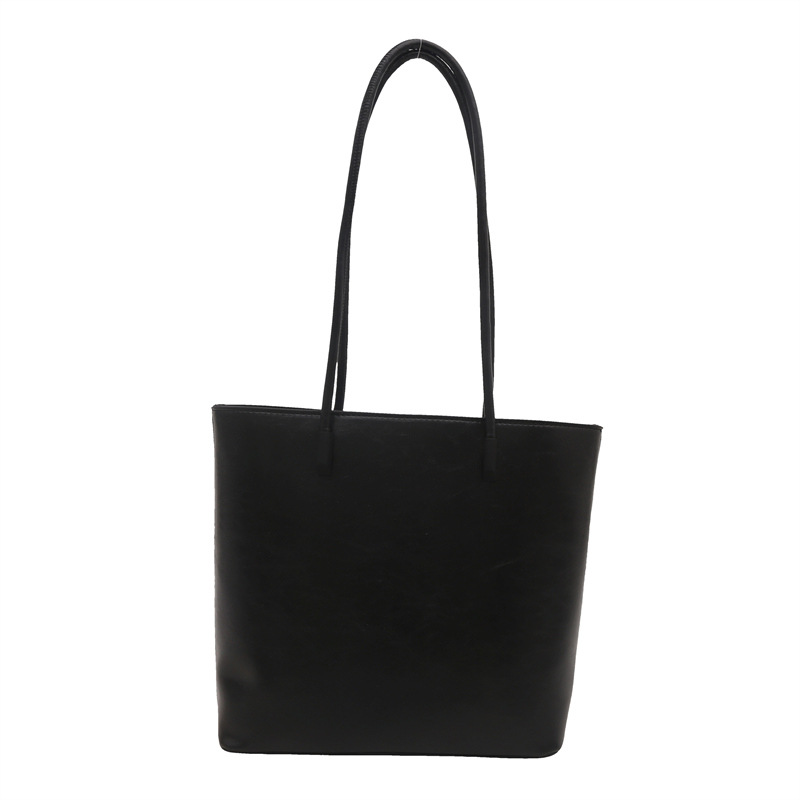 Bolsas de gran capacidad de viaje de moda coreana para mujeres 2024 invierno nuevo retro ocio bolsas de hombro bolsas de brazo