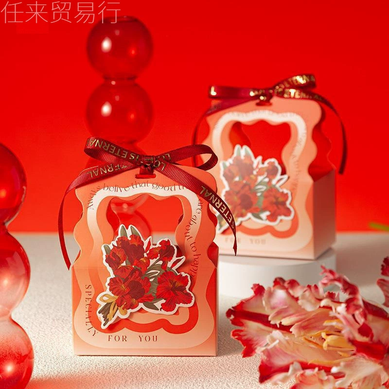 Сетевой красный конфетный короб для свадьбы?