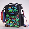 Green dinosaur, shoulder bag
