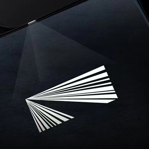 Aplicable a Tesla Model3y Luz de bienvenida Renovada edición de Tesla Conmemorativa Luz de atmósfera de puerta Luz de puerta modificada