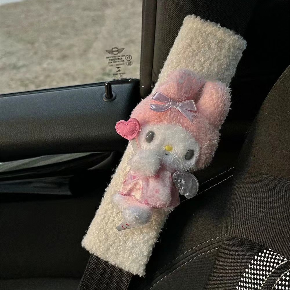 Coolomi car seat belt shoulder protective cover cute car interior cool girl car accessories