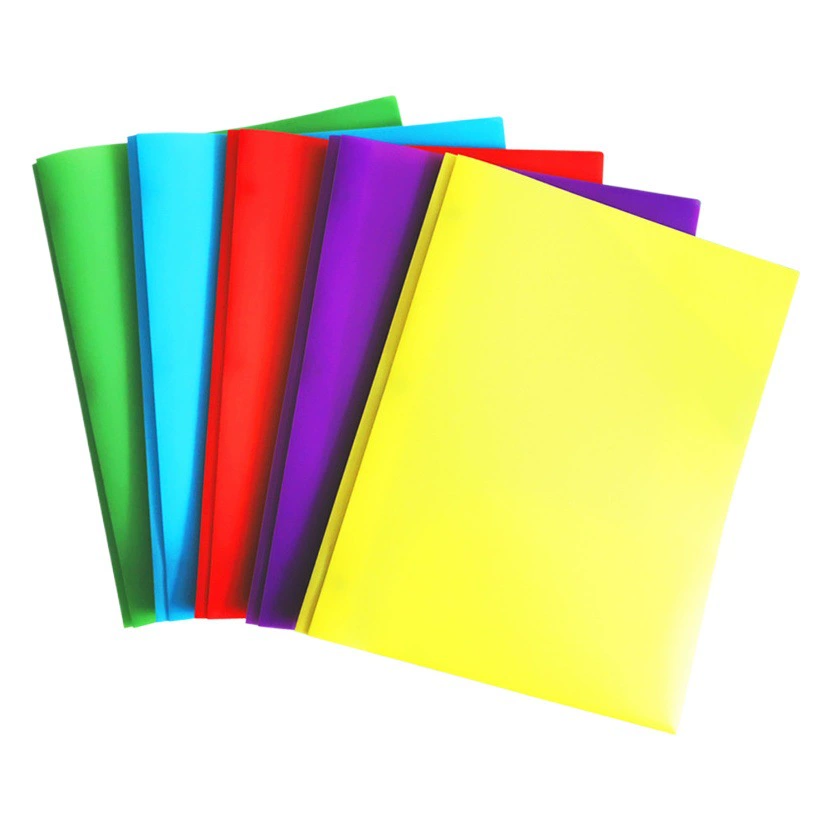 Папка-регистратор формата А4 из полипропилена с двойными карманами для офисного хранения, складной, стандарт США, с тремя кольцами, в наличии на складе.