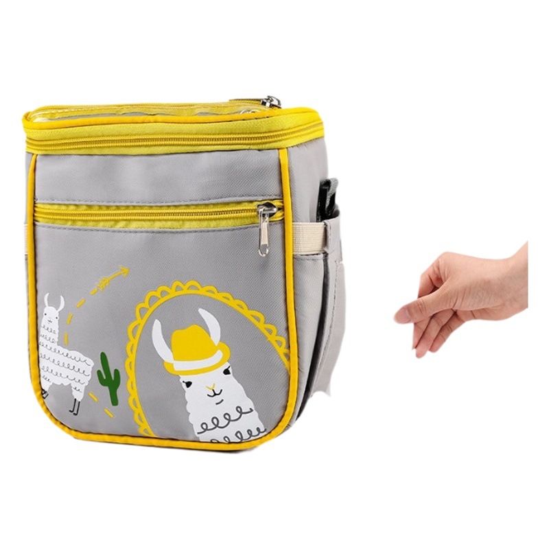 Cochecito de bebé bolsa colgante cochecito de bebé bolsa colgante gancho de almacenamiento bolsa de almacenamiento cesta de almacenamiento caminando bebé gadget Universal Pequeño