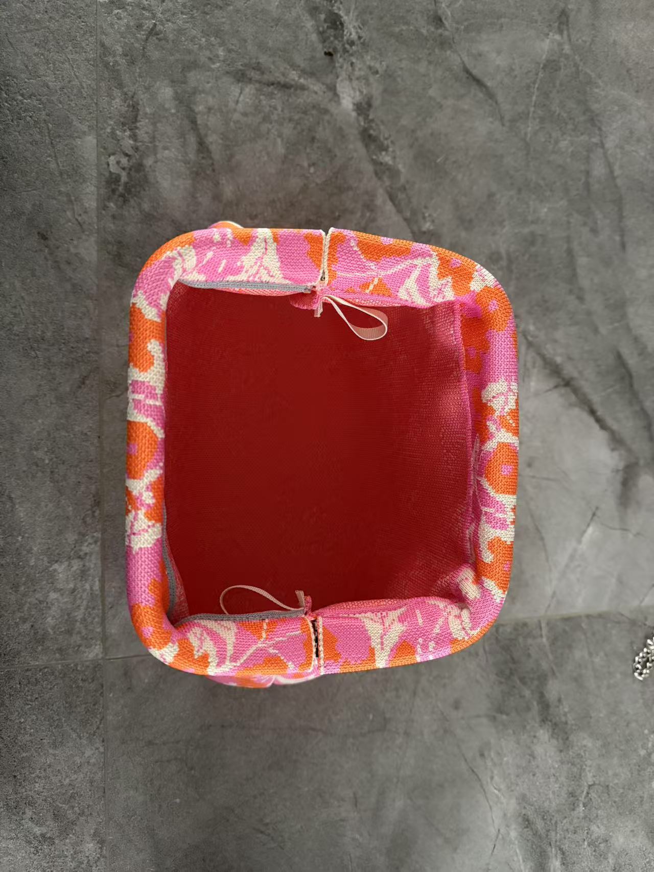 Clip Closure Type / Strap Type Cosmetic Bag Bags Type Casual Occasion Polyester Ditsy Floral Color Block Shell Clutches