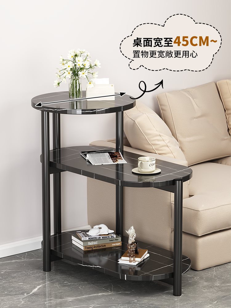 Sofa Side Cabinet Side Cabinet Table Simple Household Small Coffee Table Storage Rack Corner Table Light Luxury Side Table