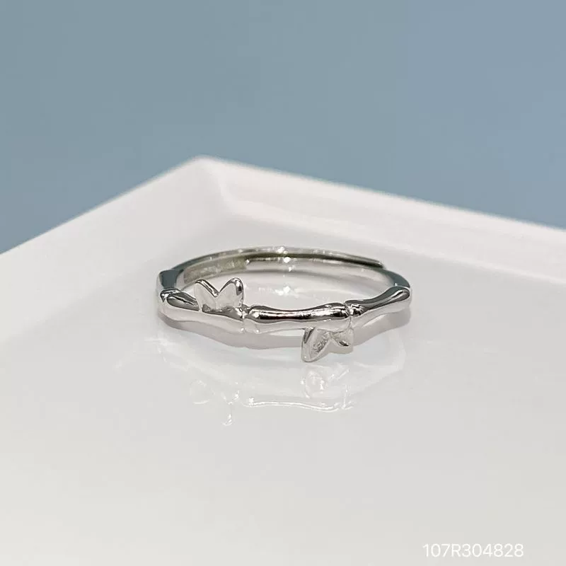 Кольцо, модное цирконий, серебро 925 пробы, на указательный палец, простой и элегантный дизайн, легкий роскошный стиль, высококачественный стиль