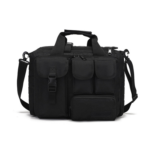 Camouflage water-resistant and durable outdoor tactical laptop bag, easy to carry, shoulder bag