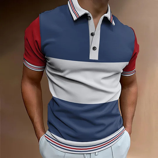 Comercio exterior europeo y americano nuevo estilo 2024 nueva moda todo-fósforo tendencia cuello de encaje manga corta botones camisa POLO MB13