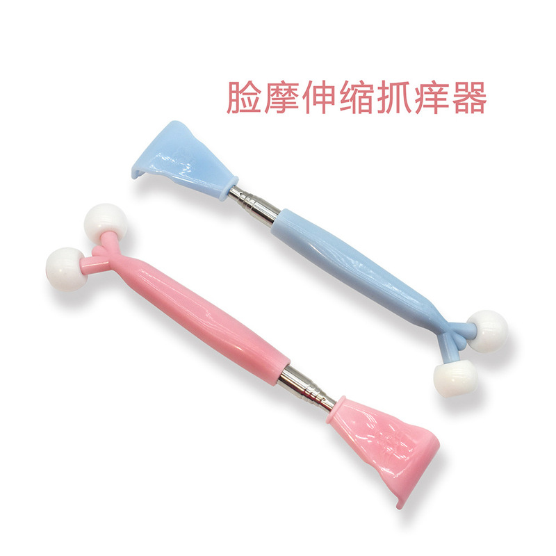 双頭 V フェイスリフティングマッサージスティックツボマッサージ伸縮式かゆみかゆみ美容マッサージ卸売|undefined