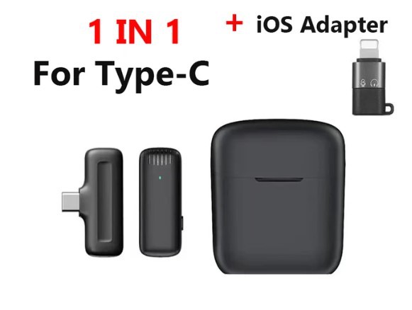 J11J13 clip de collar inalámbrico micrófono Lavalier, micrófono inalámbrico