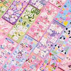 レーザーステッカー DIY 高価値ガールズハンドブック Guka ステッカー レーザーステッカーは、かわいいハンドブックステッカーと一緒に自由に使用できます