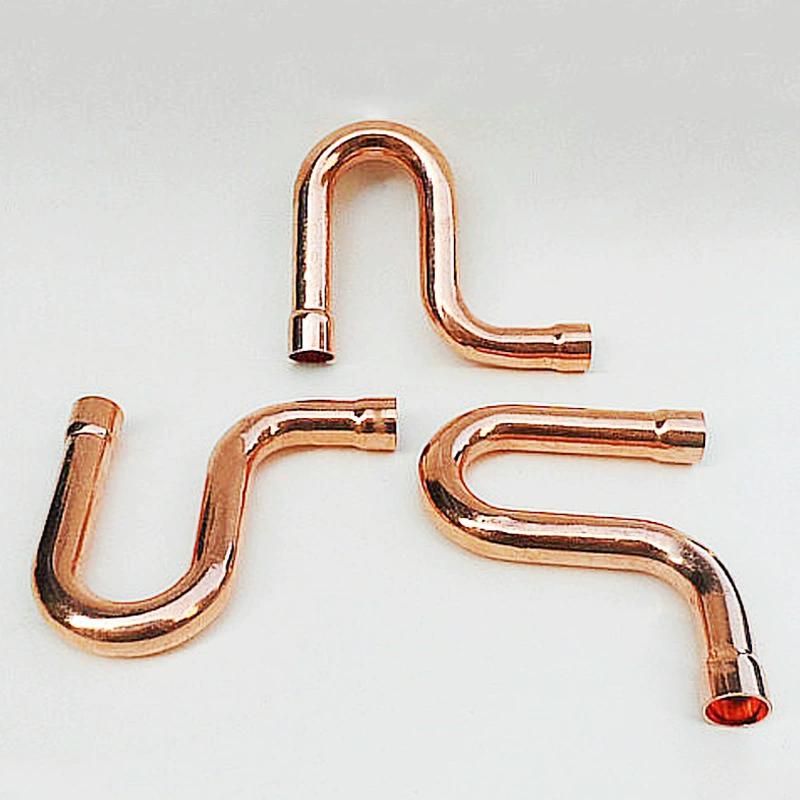 Утолщенная фиолетовая возвратная труба масла типа P Hengsen, сварной возвратный коленчатый штуцер для кондиционера, холодильный агрегат, аксессуары для охлаждения