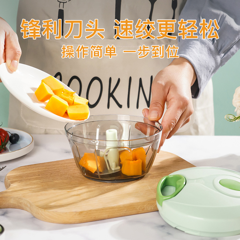 Garlic Pull Multi-functional Manual Garlic Mashing Garlic Pull Kitchen Tool Portable Hand-pulled Garlic Garlic Slicer