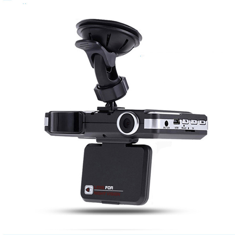 Cross-border Russian electronic dog mobile speed measuring dashcam VG1 two-in-one radar device