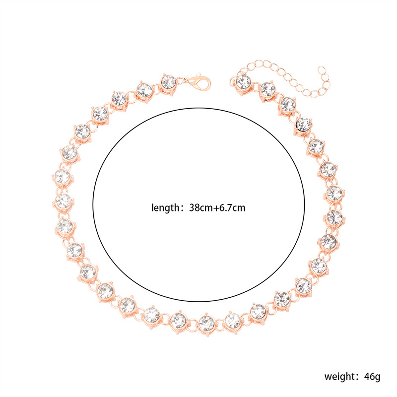 46g Weight Fashion Necklace Female Niche Design Choker Clavicle Chain