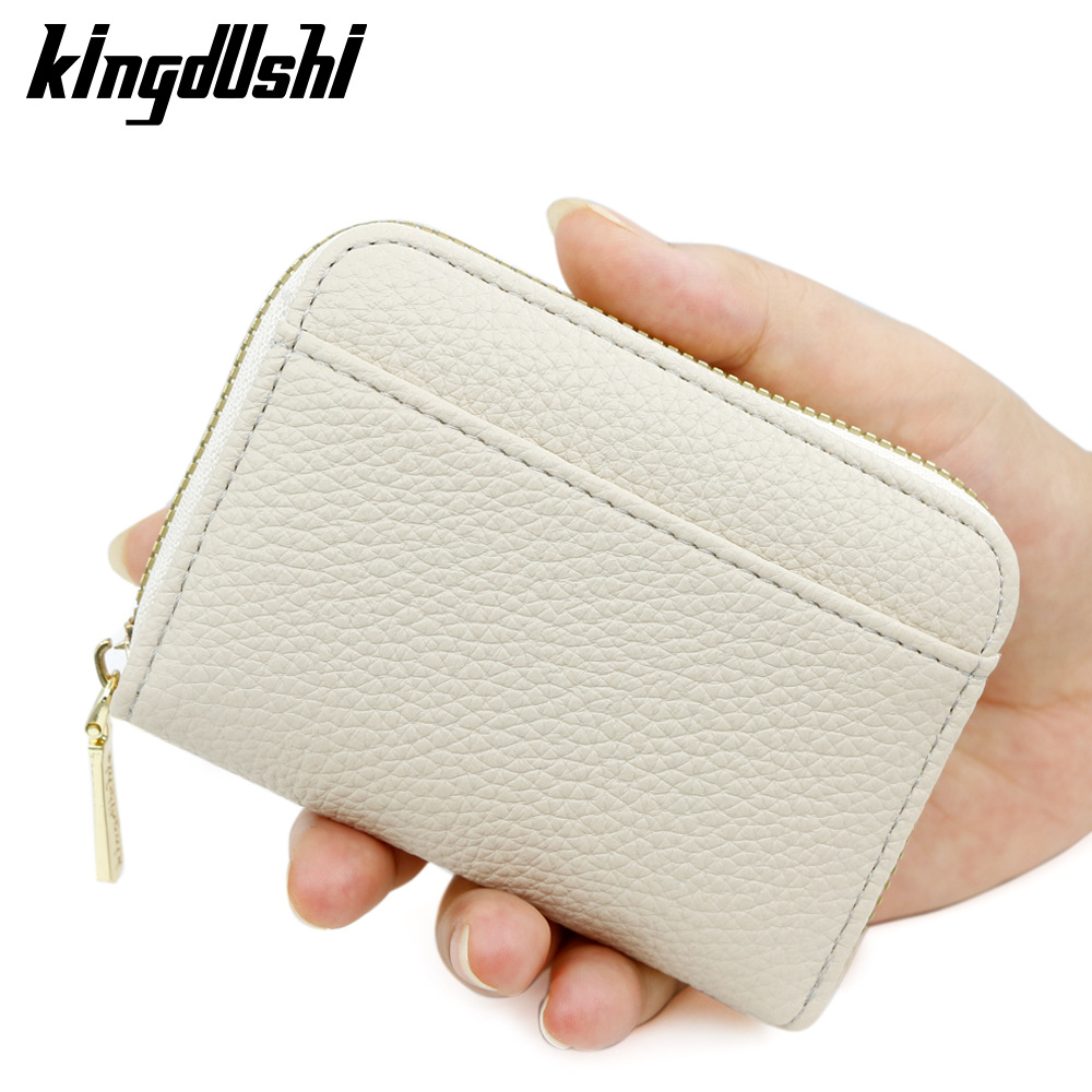 Nuevo paquete de tarjetas de gran capacidad de textura PU bolsa de cambio bolsa de tarjetas de regalo de cita para el gabinete de órgano