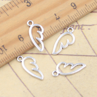 Ancient Silver Wings Angel Wings DIY Jewelry Accessories Pendant Charm Necklace Bracelet Pendant