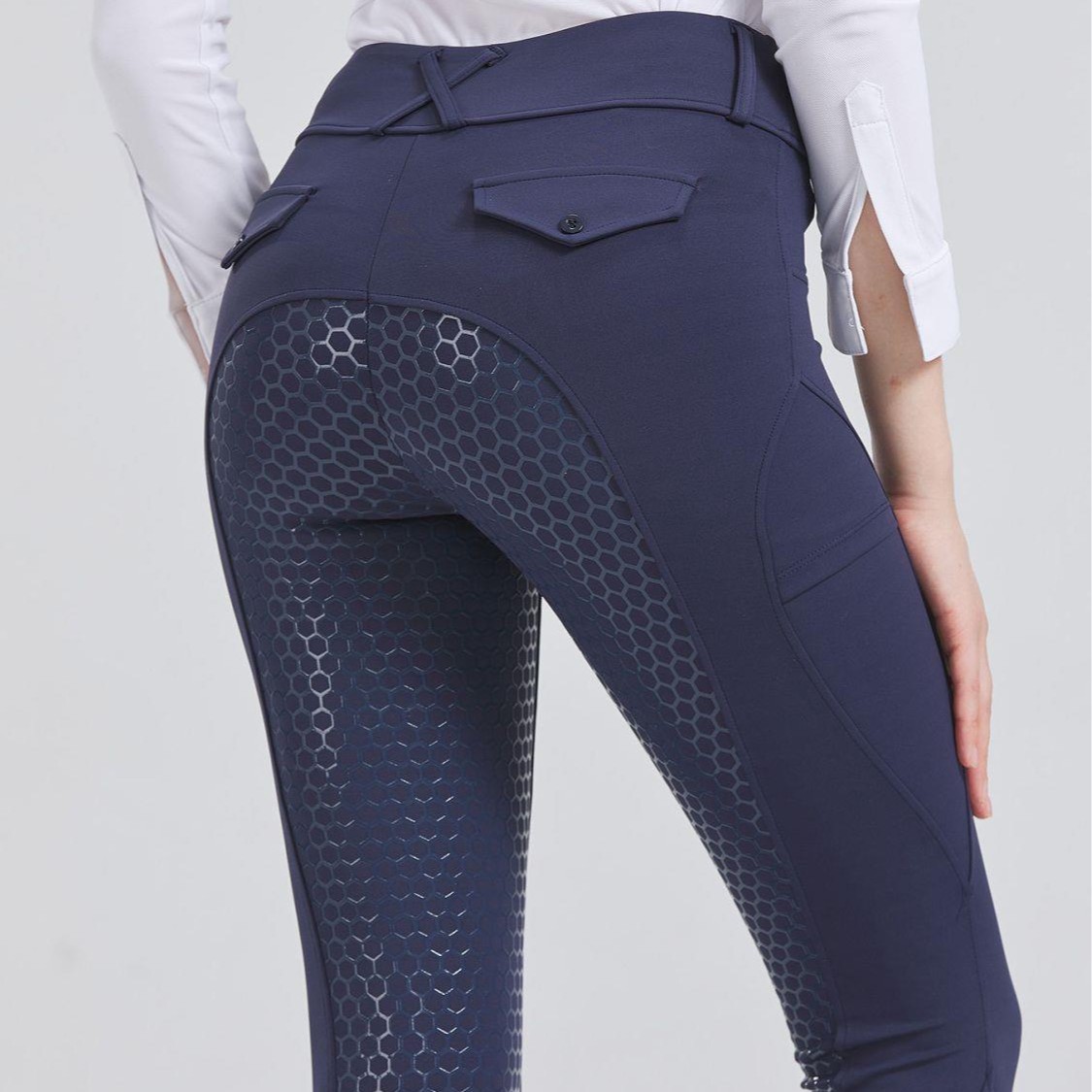 New Equestrian Pants, Men's and Women's Silicone Non-Slip Children's Riding Pants, Elastic, Wear-Resistant, Breathable, All-Season Pants