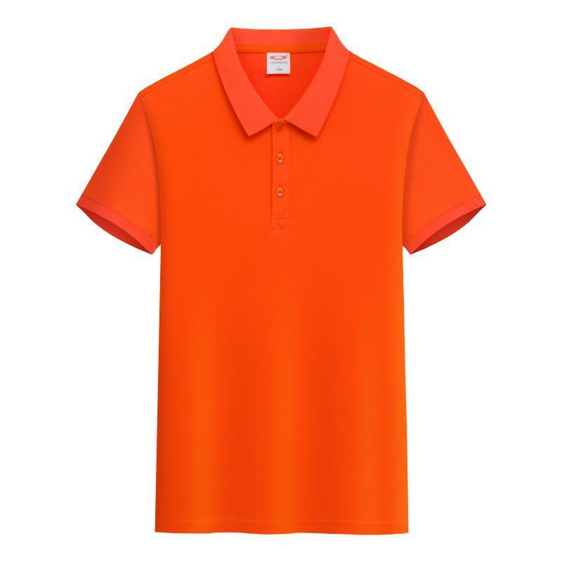 アイスシルクポロシャツカスタム作業服プリントロゴカスタム夏半袖クラス制服広告文化純綿 Tシャツ|undefined
