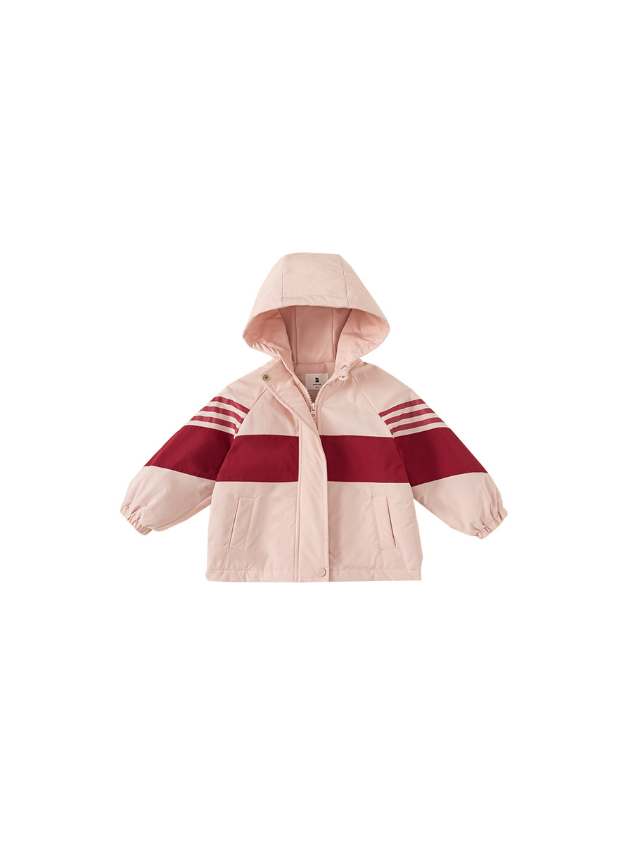 Babycity niños casual chaqueta acolchada de algodón invierno niñas color a juego chaqueta con capucha chaqueta acolchada caliente DY23152