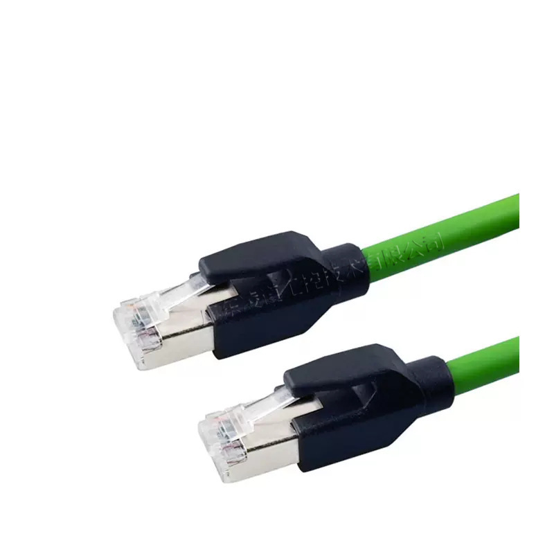 Industrial Gigabit Finished Product Category 5E 6 8-Core Double Shielded Profinet Ethernet Cat5E High-Flexible Network Cable