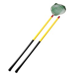 抄網杆加厚絕緣杆金屬定位自由伸縮杆捕魚撈魚捉魚摘果玻璃鋼材質