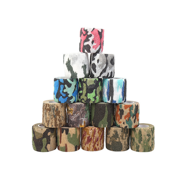 camouflage self-adhesive elastic travel stretchable elastic bandage