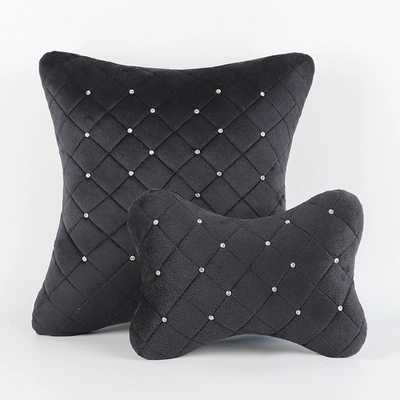 Cervical Pillow, Car Supplies — Headrest - nail-quilted-embroidery-headrest-pillow