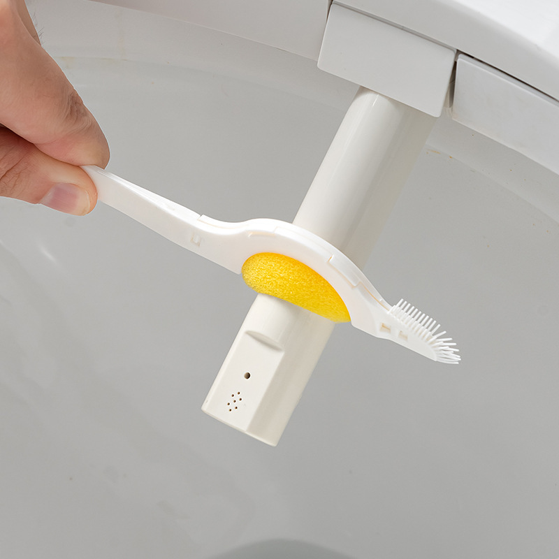 Japan Smart Toilet Brush Household No Dead Angle Toilet Sprinkler Cleaning Brush Disposable Electric Toilet Gap Brush