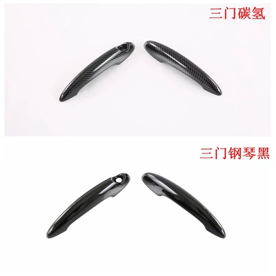 Mini Coope Reversing Mirror, Sliding — Şüşə kənarı xromları/moldingləri - piano-black-old-all-inclusive-handlethree-doors-2