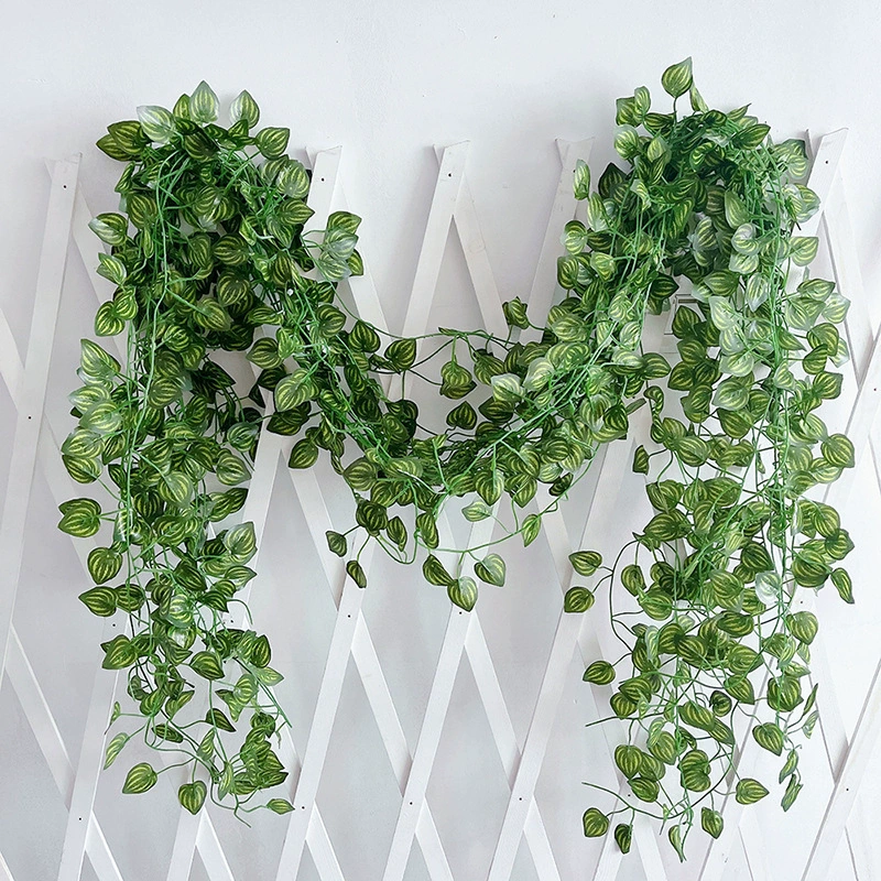 Amazon Cross-border Teng Leaf Flower and Teng Decoration Vine Green Loopenic Tiger Tiger Grape ivy