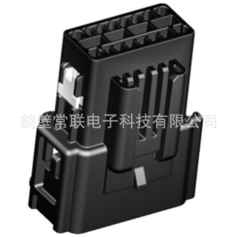 6098-8828国产16孔护套汽车线束连接器接插件