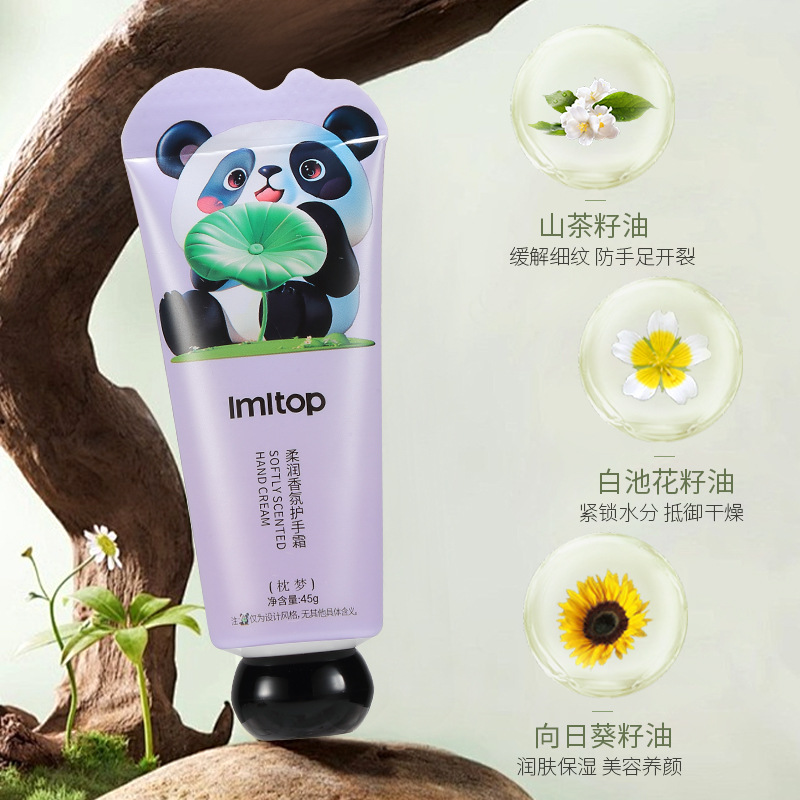 LMLTOP Otoño Invierno Nuevo suave serie de crema de manos de fragancia humectante no grasa crema de manos LML2219