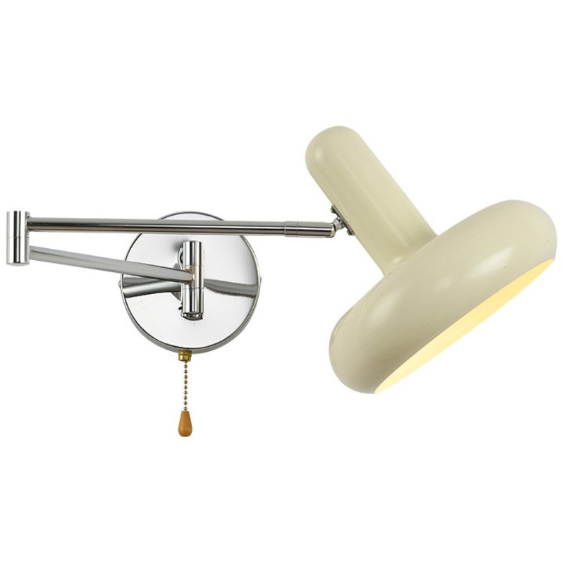 Bauhaus oscilante dormitorio cabezal de cama lámpara de pared moderna y minimalista sala de estar TV de fondo lámpara de pared de hotel lámpara de pasillo 486L