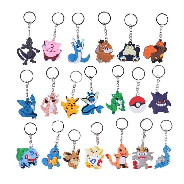 Cross-Border Amazon Pvc Dream Series Keychain Creative Personalized Car Bag Decoration Keychain Pendant Gift*